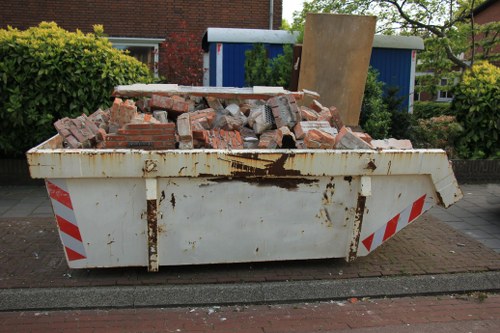 Professional garden clearance team at work in Lewisham