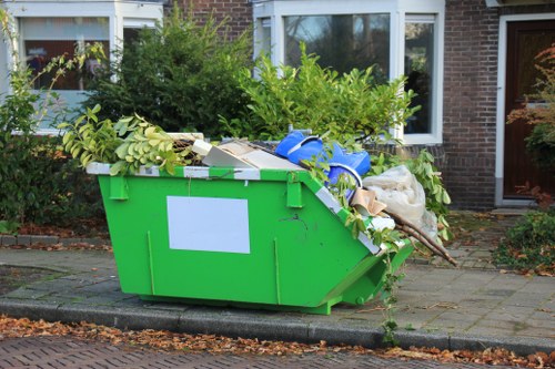 Measuring and estimating waste volume for a Lewisham flat clearance